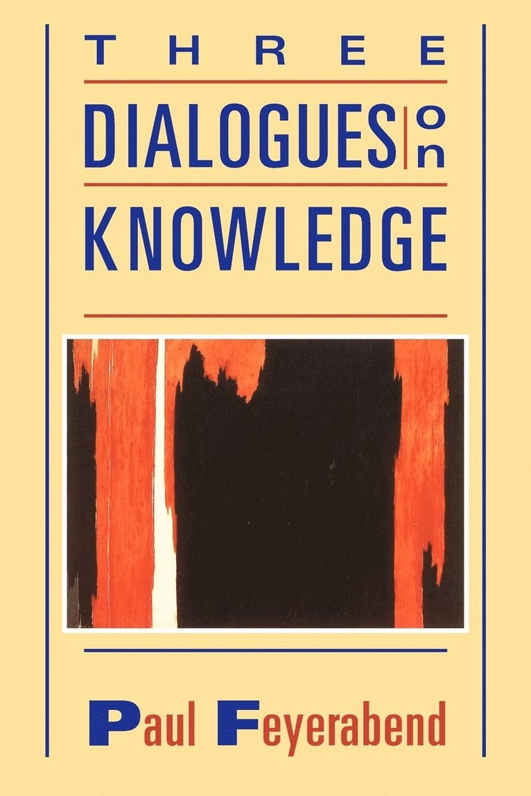 Three Dialogues on Knowledge 1