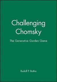 bokomslag Challenging Chomsky