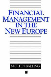 bokomslag Financial Management in the New Europe