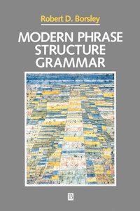 bokomslag Modern Phrase Structure Grammar