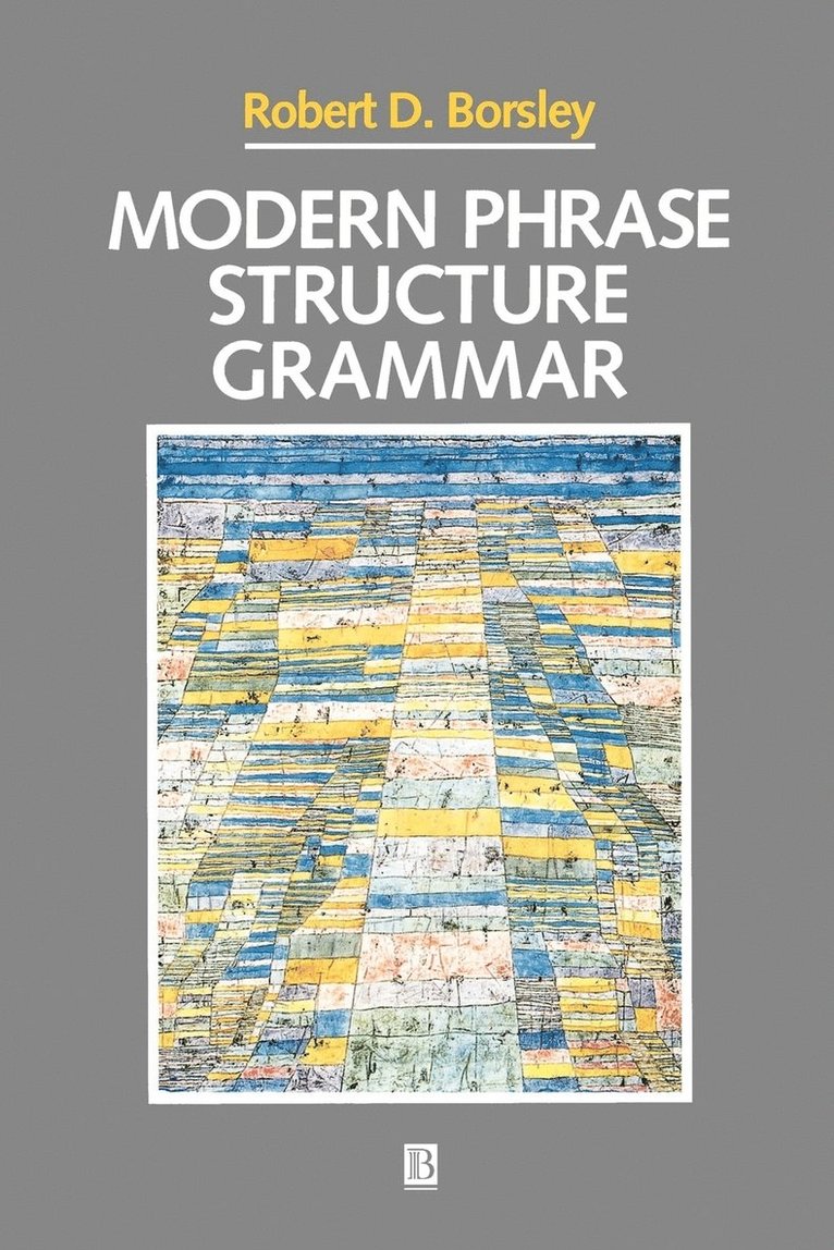 Modern Phrase Structure Grammar 1