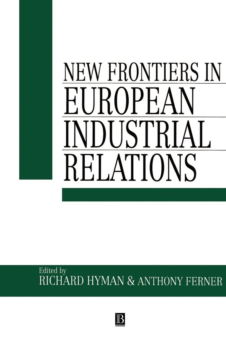 New Frontiers in European Industrial Relations 1