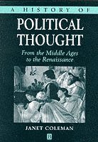 bokomslag A History of Political Thought