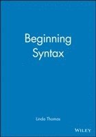 bokomslag Beginning Syntax