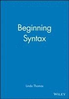 bokomslag Beginning Syntax
