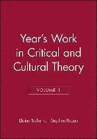 bokomslag Year's Work in Critical and Cultural Theory, Volume 1