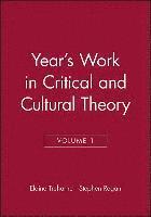 bokomslag Year's Work in Critical and Cultural Theory, Volume 1