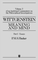 P. M. S. Hacker - Wittgenstein: meaning and mind - volume 3 of an analytical commentary on th, Pocket