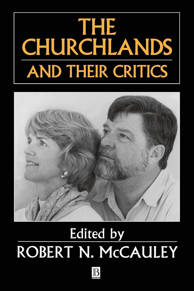 McCauley, Robert McCauley - Churchlands and their Critics, Häftad
