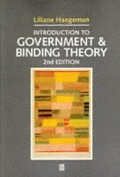 bokomslag Introduction to Government and Binding Theory