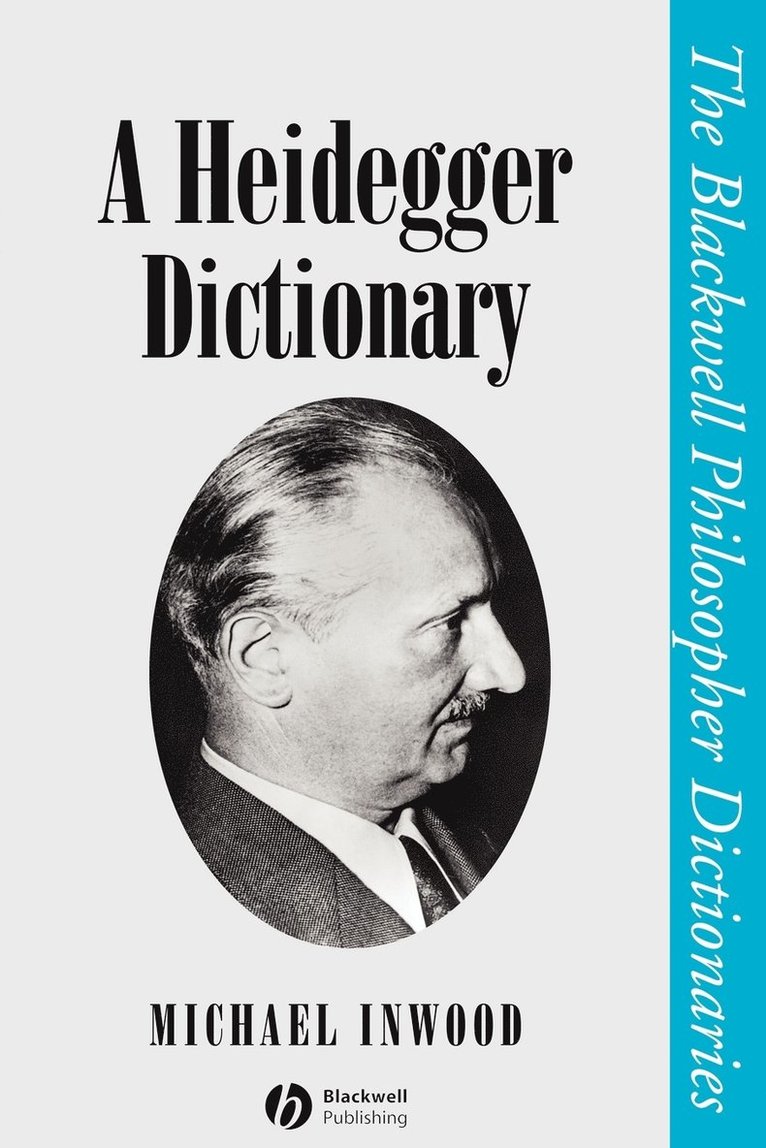 Inwood, Michael Inwood - Heidegger Dictionary, Häftad