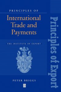bokomslag Principles of International Trade and Payments