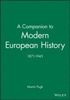 bokomslag Companion to Modern European History