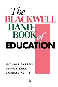 bokomslag The Blackwell Handbook of Education