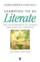 Alison F. Garton, Chris Pratt, Garton - Learning to be Literate, Häftad
