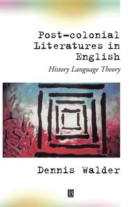 bokomslag Post-Colonial Literatures in English