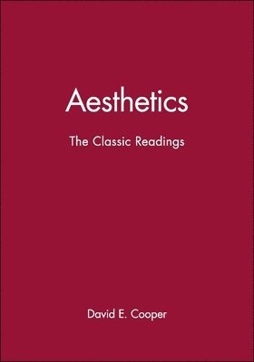 David E. Cooper - Aesthetics, Inbunden