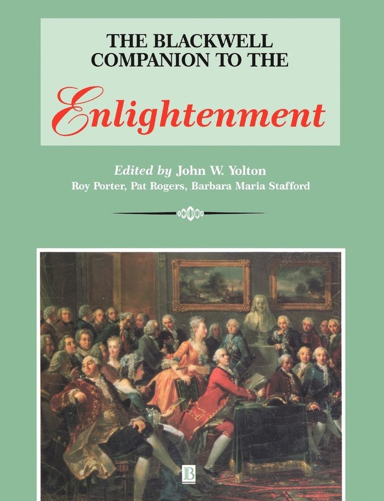 A Companion to the Enlightenment 1