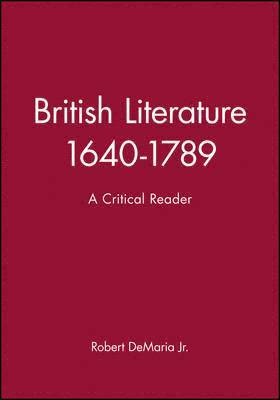 British Literature 1640-1789 1