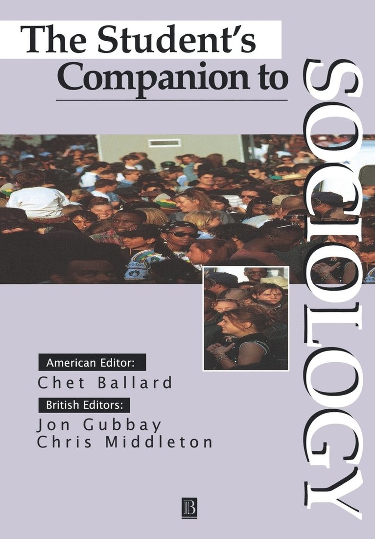 The Student's Companion to Sociology 1