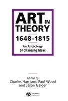 bokomslag Art in Theory 1648-1815