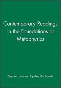 bokomslag Contemporary Readings in the Foundations of Metaphysics