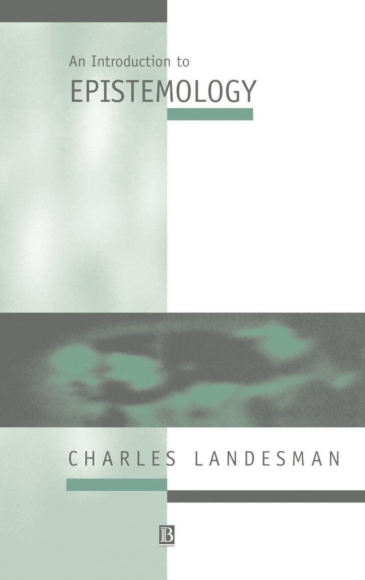 Charles Landesman, Charles (City University of New York) Landesman, Landesman - Introduction to Epistemology, Inbunden