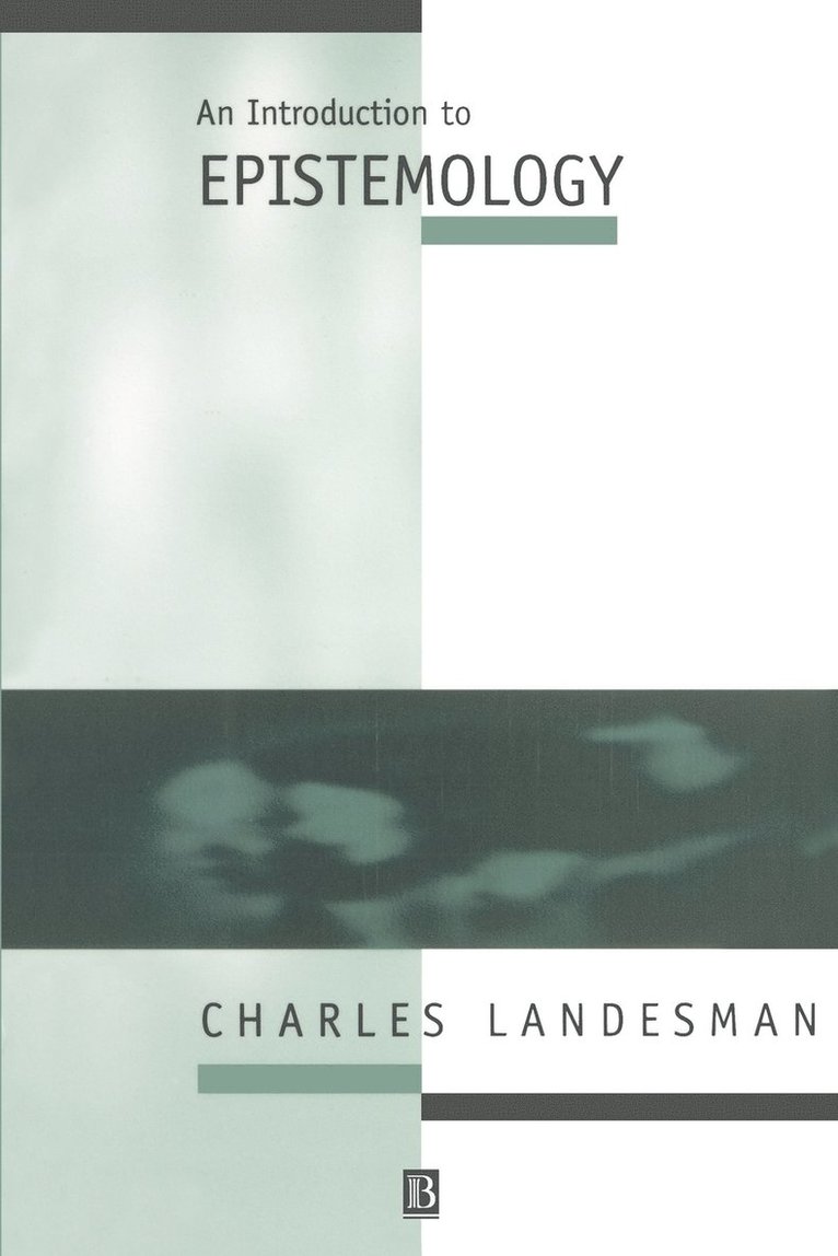 Charles Landesman - Introduction to Epistemology, Häftad