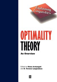 bokomslag Optimality Theory