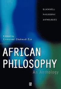 bokomslag African Philosophy