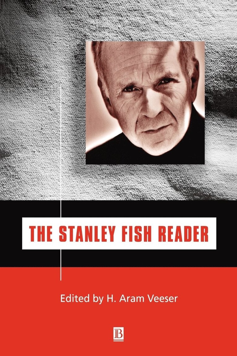Veeser, H. A. Veeser - Stanley Fish Reader, Häftad