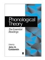 bokomslag Phonological Theory