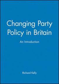 bokomslag Changing Party Policy in Britain