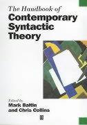 bokomslag The Handbook of Contemporary Syntactic Theory