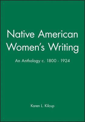 bokomslag Native American Women's Writing