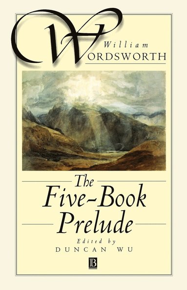 William Wordsworth, Duncan Wu - Five-Book Prelude, Häftad