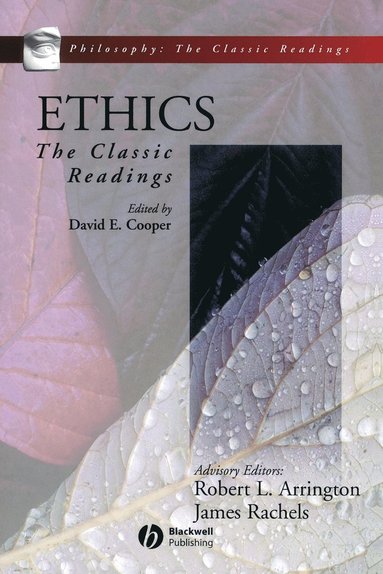 James Cooper, Arrington, David E. Cooper - Ethics, Häftad