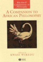 bokomslag A Companion to African Philosophy