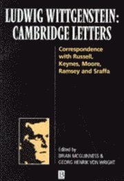 Cambridge letters - correspondence with russell, keynes, moore, ramsey and, Häftad