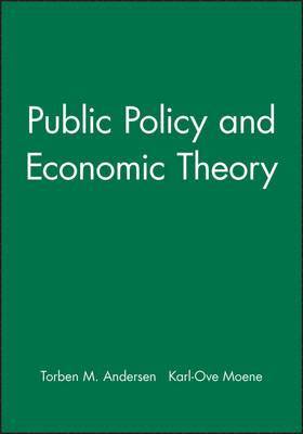 bokomslag Public Policy and Economic Theory
