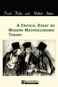 bokomslag A Critical Essay on Modern Macroeconomic Theory