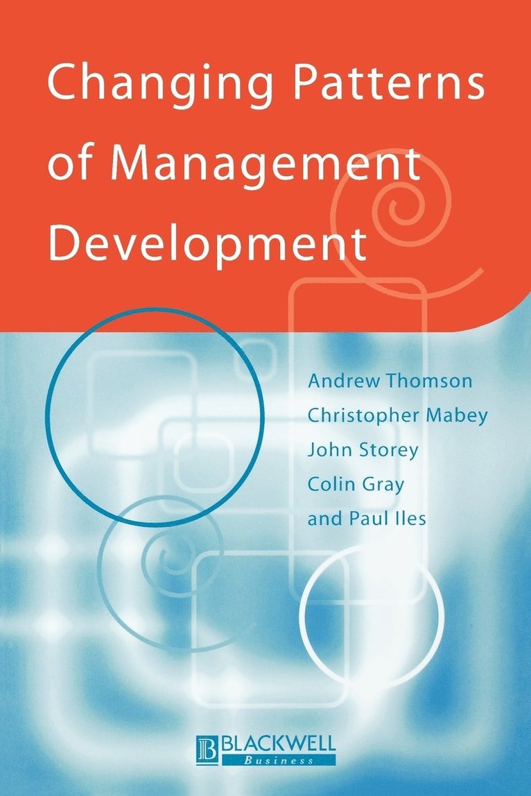Changing Patterns of Management Development 1