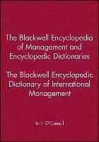 bokomslag The Blackwell Encyclopedic Dictionary of International Management
