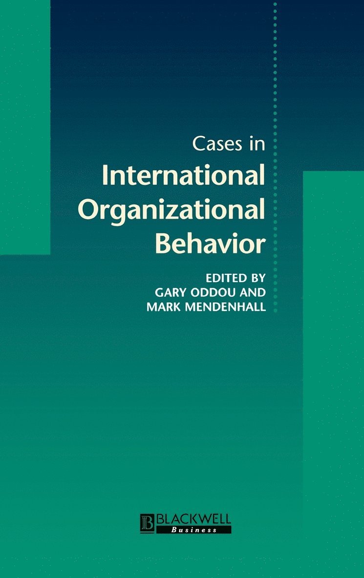 Cases in International Organizational Behavior 1