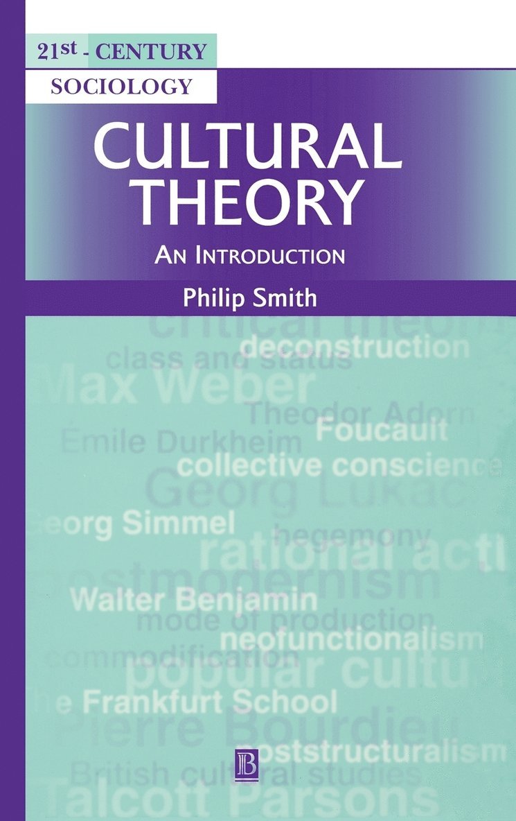Philip Smith, Smith - Cultural Theory, Inbunden