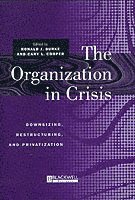 bokomslag The Organization in Crisis