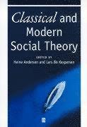 bokomslag Classical and Modern Social Theory