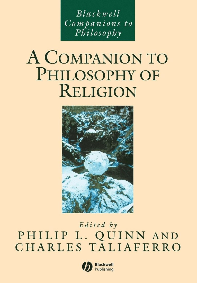 A Companion to Philosophy of Religion 1