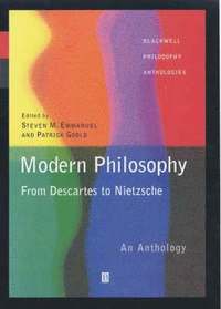 bokomslag Modern Philosophy - From Descartes to Nietzsche
