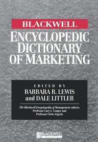 bokomslag The Blackwell Encyclopedic Dictionary of Marketing